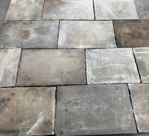 Distressed aged paving - aged,