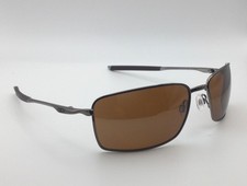 Oakley Square Wire Sunglasses 4075 14 prism Tungsten Polarised  60Lens 17Bridge