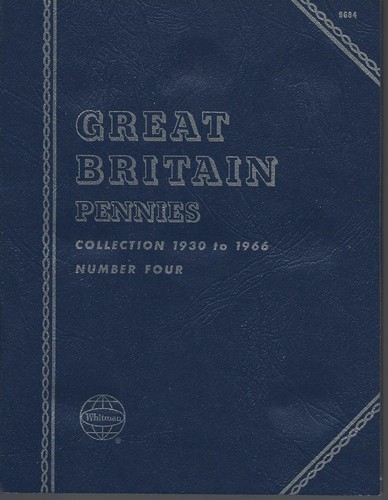 Penny whitman coin folders - penny,