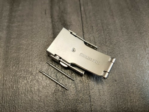 Double buckle stainless steel - stainless,