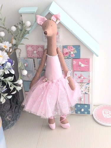 Tilda fox ballerina doll - ballerina,