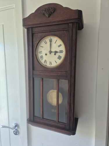C1920 oak cased german - c1920’s,