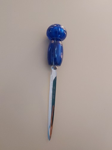Selkirk glass letter opener - selkirk,