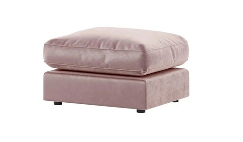 Plush velvet seater couch - 3&2,