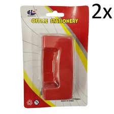 2 x HOLE PUNCH paper hole puncher office home stationary punches school