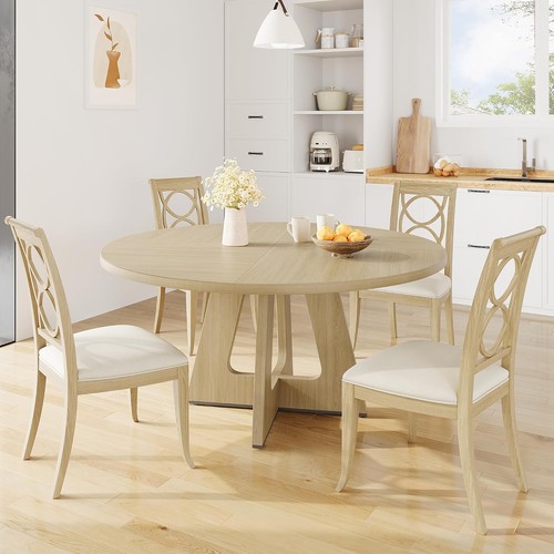 Round dining table set - dining,
