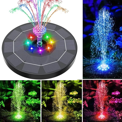 8led solar panel powered - 8led,