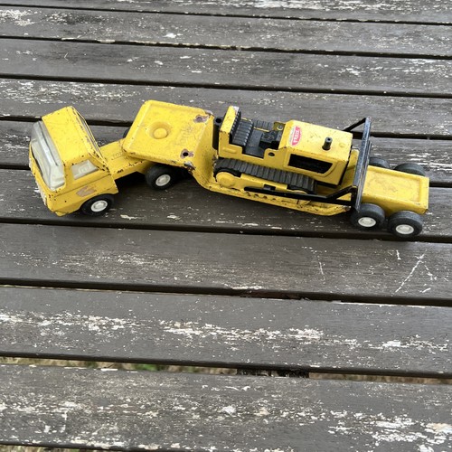 Tonka low loader and - ,