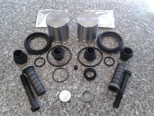 Front caliper slider - front, kit