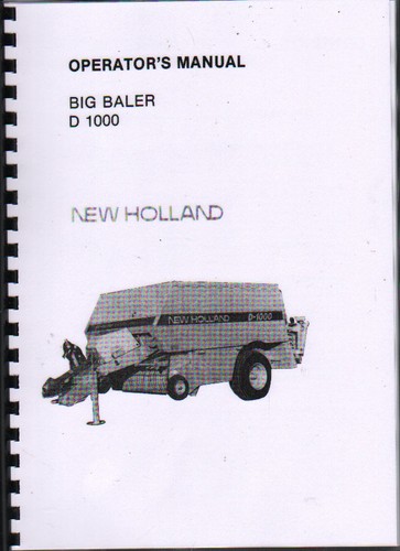 New holland 1000 big - "d,