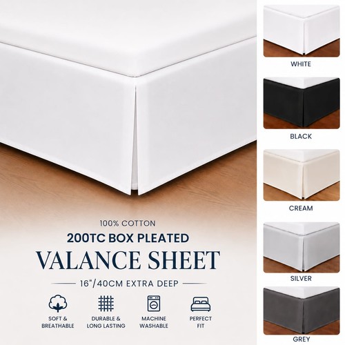 100 cotton 200tc - 200tc, pleated