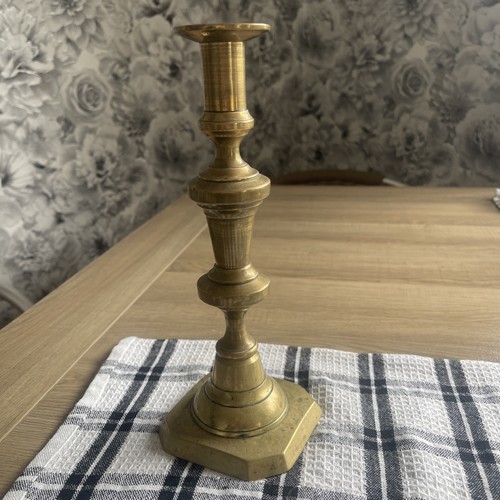 Single antique solid - solid, brass