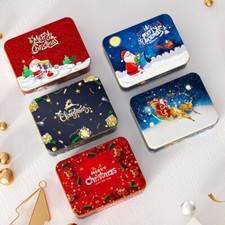 Christmas Metal Tin Box