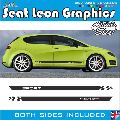 Seat leon side stripes - seat,