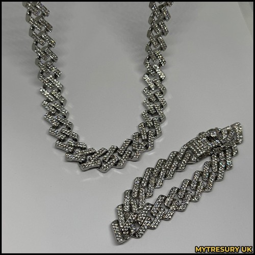 Diamond prong chain - prong, bracelet