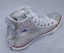 Custom Bow Converse Rhinestone