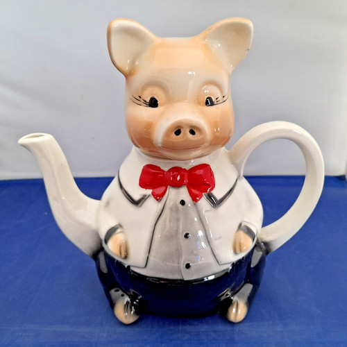Master piggy tony wood ceramic - tony,