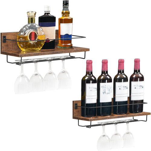 Wall mounted wine rack - wall,