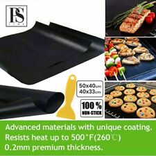 OVEN LINER Heavy Duty Teflon Protector Sheet Mat Non Stick Cooker BBQ 50cm x40cm