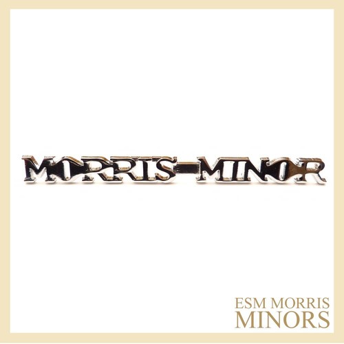 Morris minor bonnet - bonnet, side