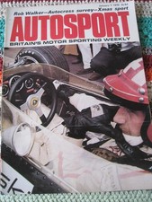 AUTOSPORT JAN 1970 ROB WALKER