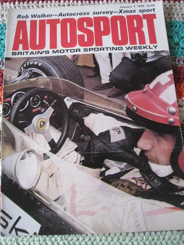 Autosport jan 1970 rob walker - 1970,