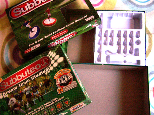 Subbuteo empty boxes - subbuteo,