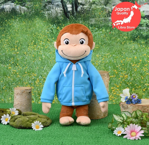 Rare curious george plush - ll,
