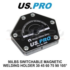 US PRO Tools 90Lbs Switchable Magnetic Welding Holder 30 45 60 75 90 105° 6899