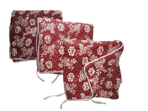 Ikea alvine blommig red - blommig, white