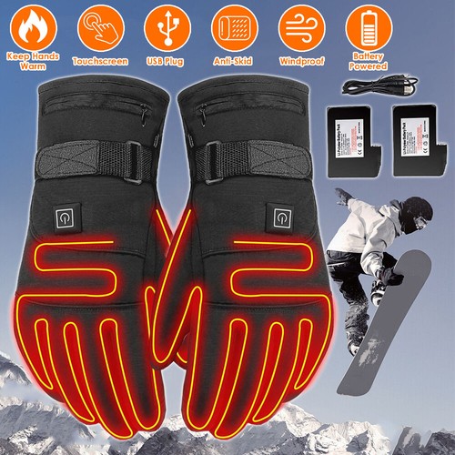 Electric heated gloves - heated,