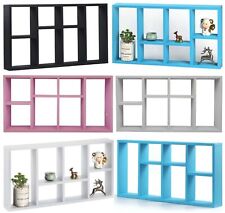 Stylish Space Saving Floating Wall Shelves Display Shelf Bookshelf Storage Unit