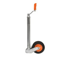 Kartt Orange Auto Lift Premium Ribbed Trailer Jockey Wheel 48mm  Heavy Duty