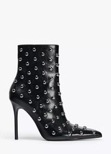 Zara Black Heels With studs Size Uk 6