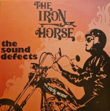 The Sound Defects The Iron Horse LP White Label Clear w Pink Splatter NM