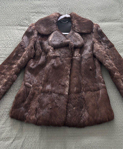 Vintage mink genuine fur coat - genuine,