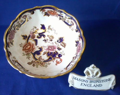 Vintage mason ironstone blue - mason's,