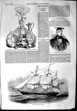 Old Antique Print 1853 Lowe