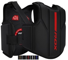 Boxing Chest Guard by RDX, MMA Body Armour Rib Shield, taekwondo chest Protector