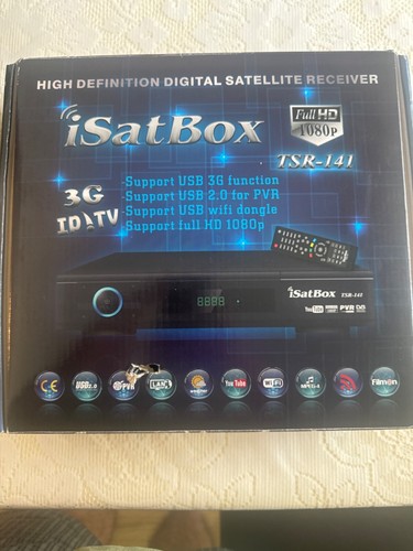 Box satellite receiver - hd,