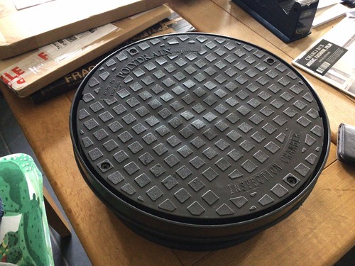 Inspection chamber 320mm - chamber, round
