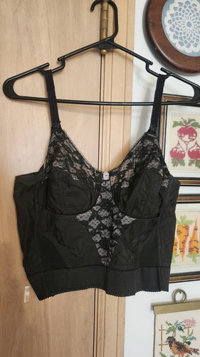 Vintage 1960s lilyette - lilyette, black