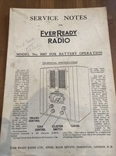 5007 model Ever Ready Radio