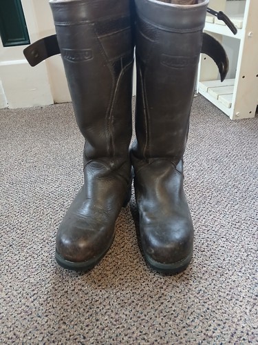 Musto brown leather - leather, boots