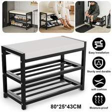 Shoe Bench Stool Shoe Cabinet