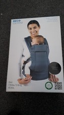 BECO GEMINI BABY CARRIERS - ORGANIC BLACK WEIGHT 7-35 LBS
