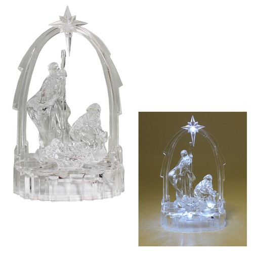 Christmas light nativity - christmas, up