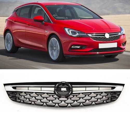 Front bumper main grille black - bumper,