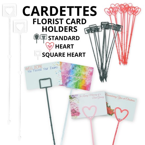 Cardettes florist card holders - florist,