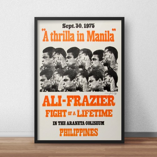 Ali frazier boxing match - vs,